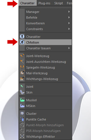 CMotion in CINEMA 4D Release 13